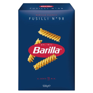 Tészta, Barilla 500g Fusilli n.98