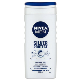 Tusfürdő, Nivea 250ml ffi Silver Protect