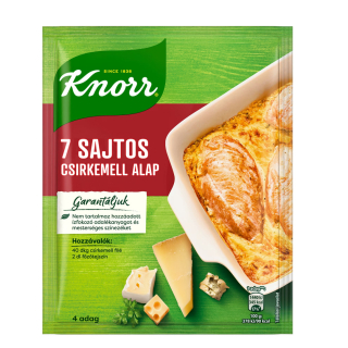 Instant alap, Knorr 35g 7 Sajtos Csirkemell