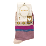 Női Zokni, Aura.via, Lila, N8790, méret: 38-41