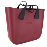 Új Női táska, O bag, 8058047498047, Bordó