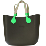 Új Női táska, O bag, 8058047258092, Olivazöld