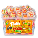 Gumicukor, Trolli 10g Hamburger Tégelyes