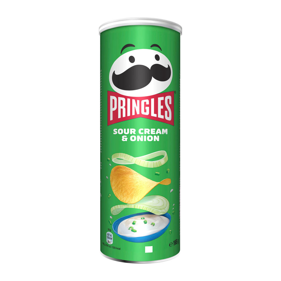 Chips, Pringles 165g Sour Cream
