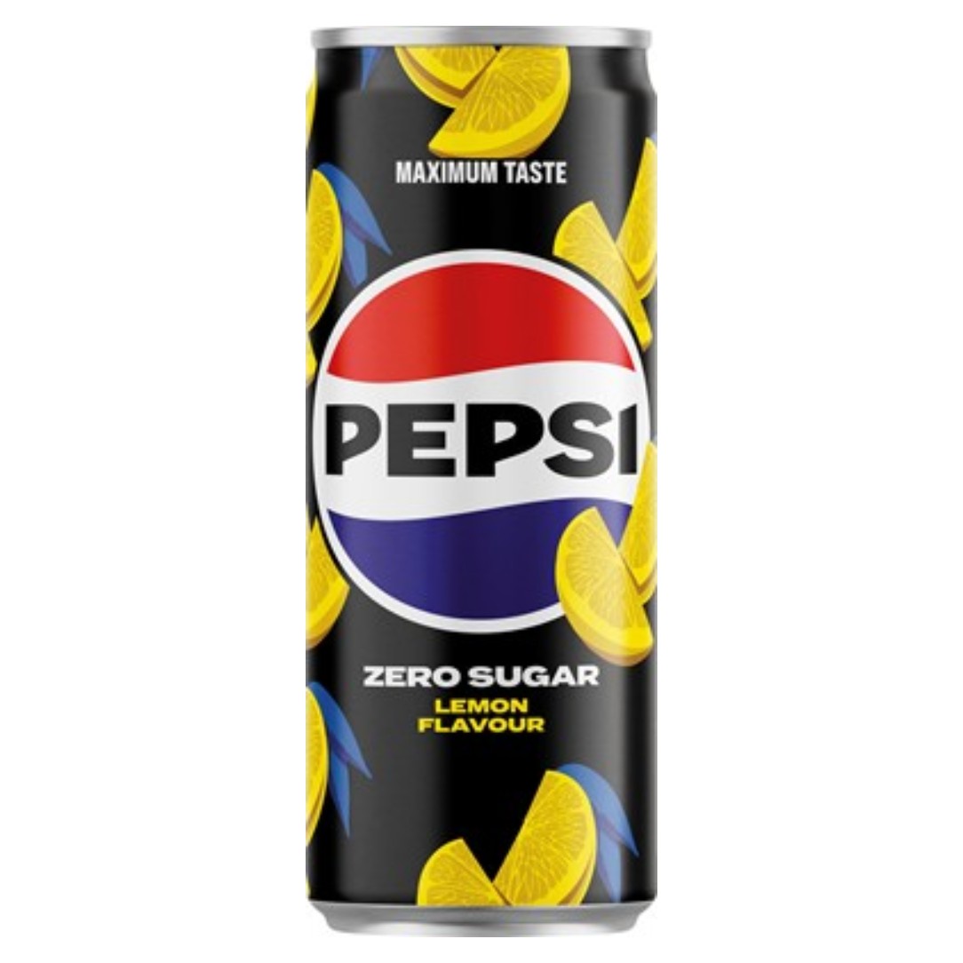 Üdítőital, Pepsi Cola 0,33l Dobozos Lemon Zero DRS