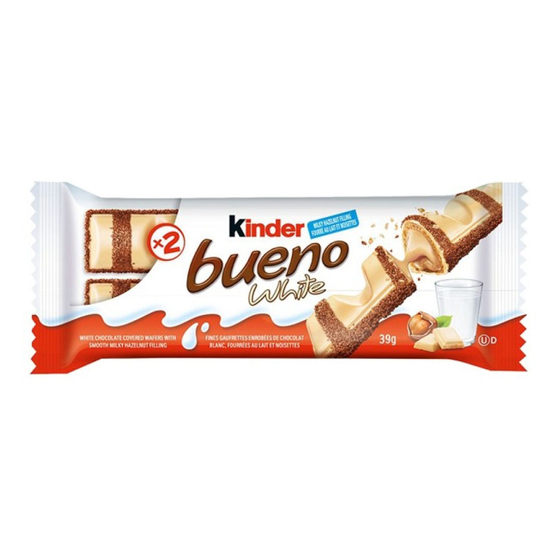 Csokoládé, Kinder Bueno 39g White
