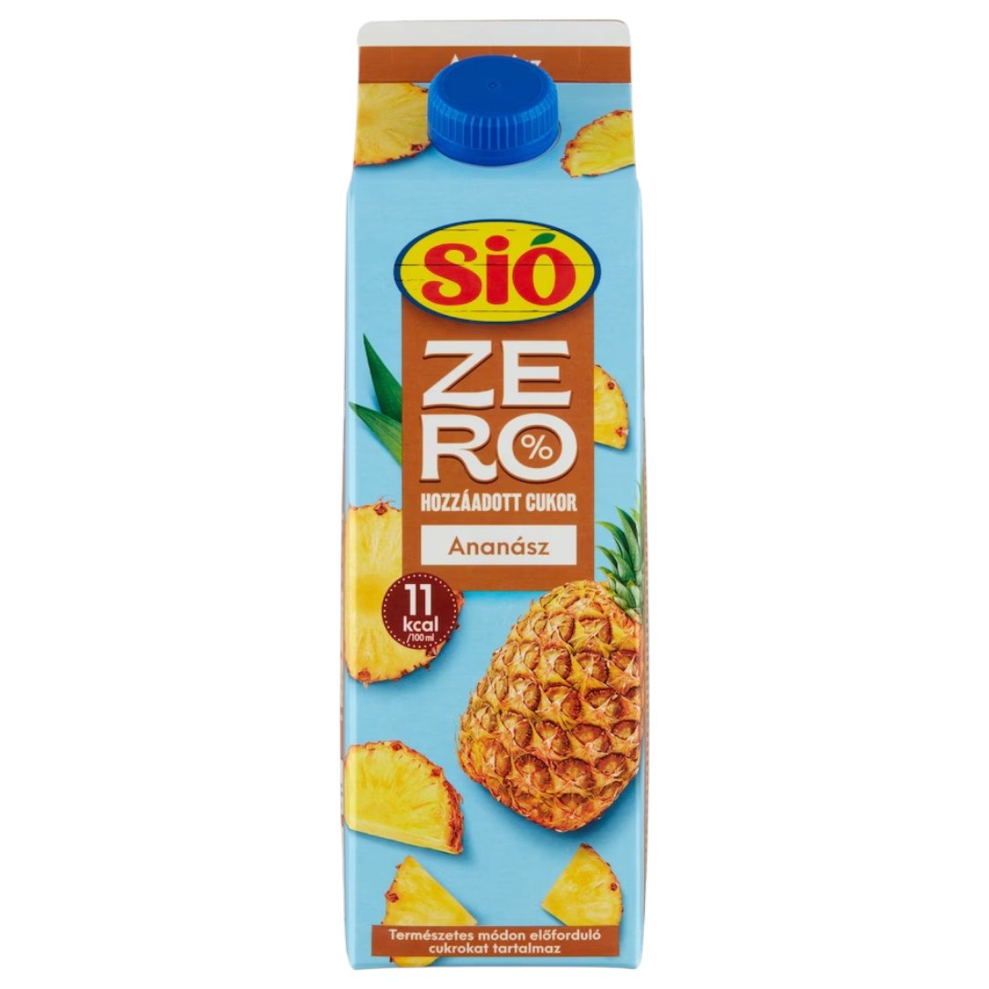 Üdítőital, Sió Zero 1l Ananász