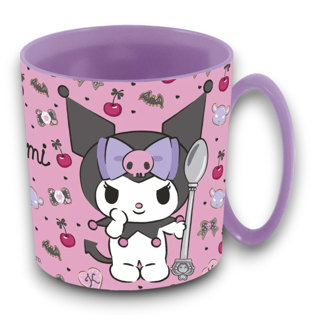 Műanyag, Pohár 390ml Hello Kitty Kuromi micro