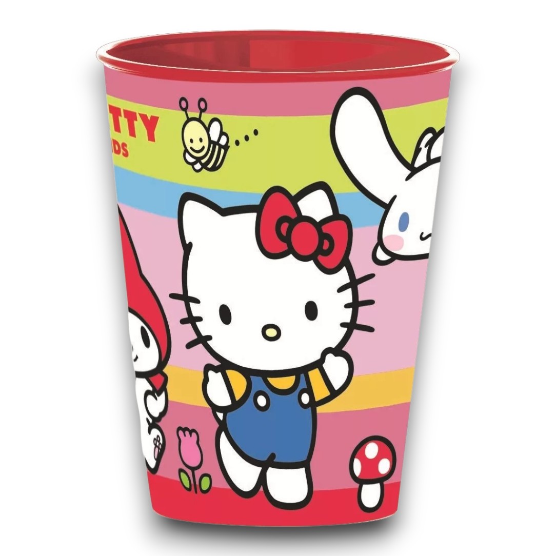 Műanyag, Pohár 260ml Hello Kitty Friends