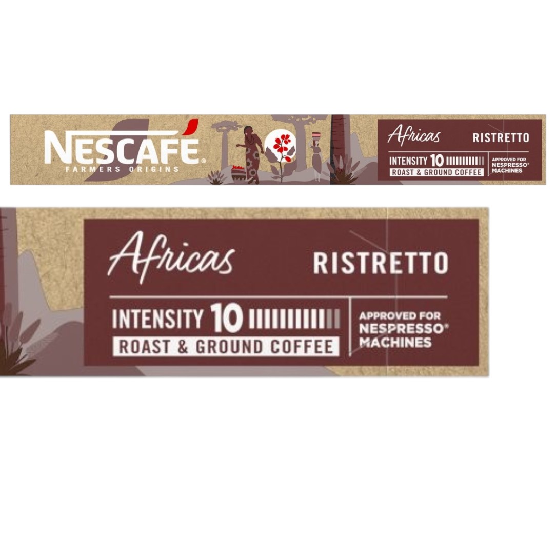 Kávé Kapszulás, Nespresso | Nescafe Farmers Originals Africas 10x4,4g