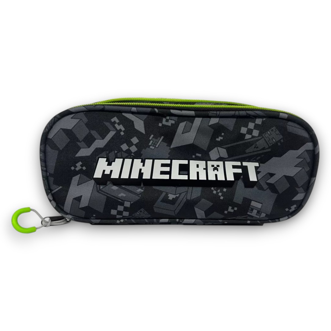 Tolltartó, 2 rekeszes, MInecraft Camo Terra