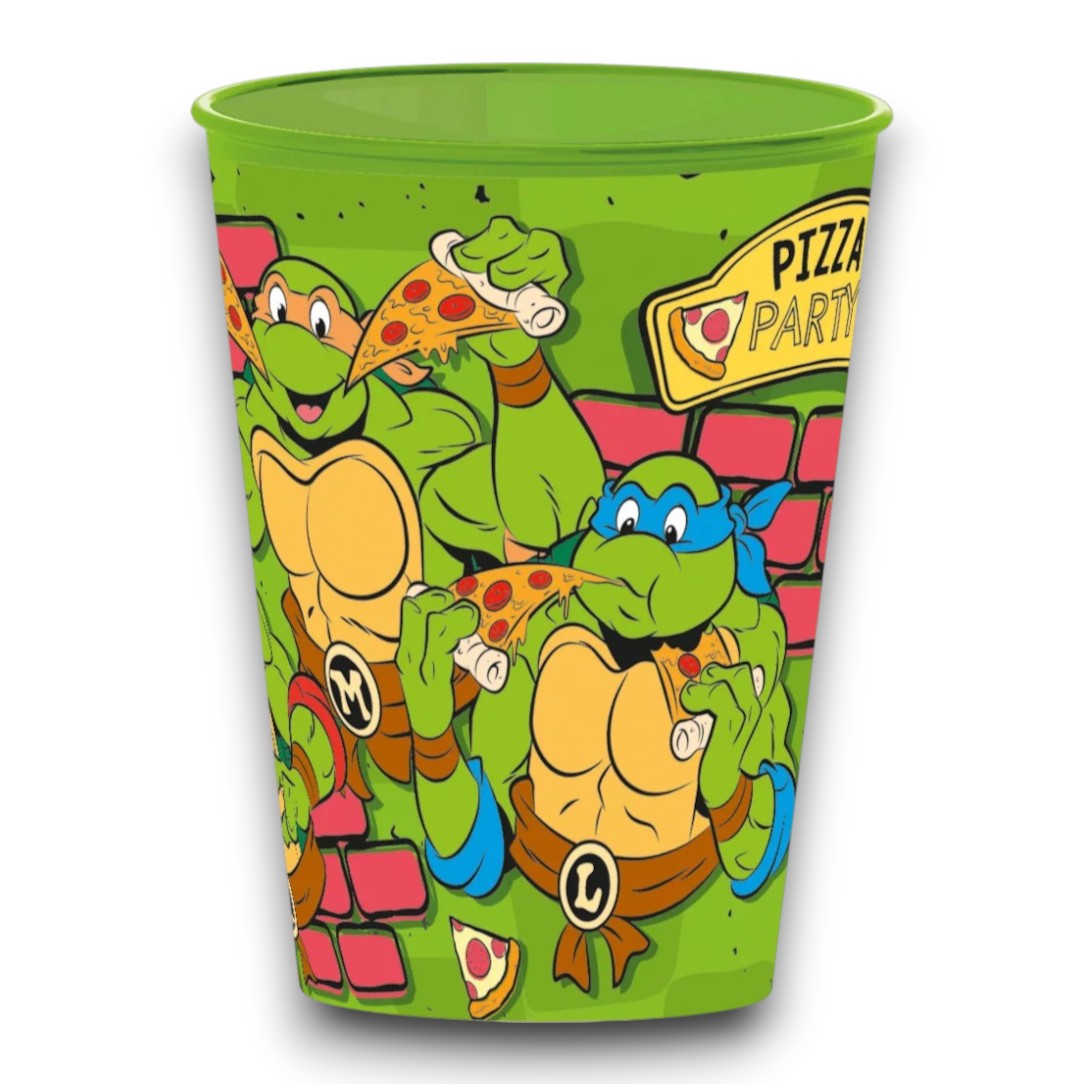 Műanyag, Pohár 260ml Tini Nindzsa Teknőcök Pizza 