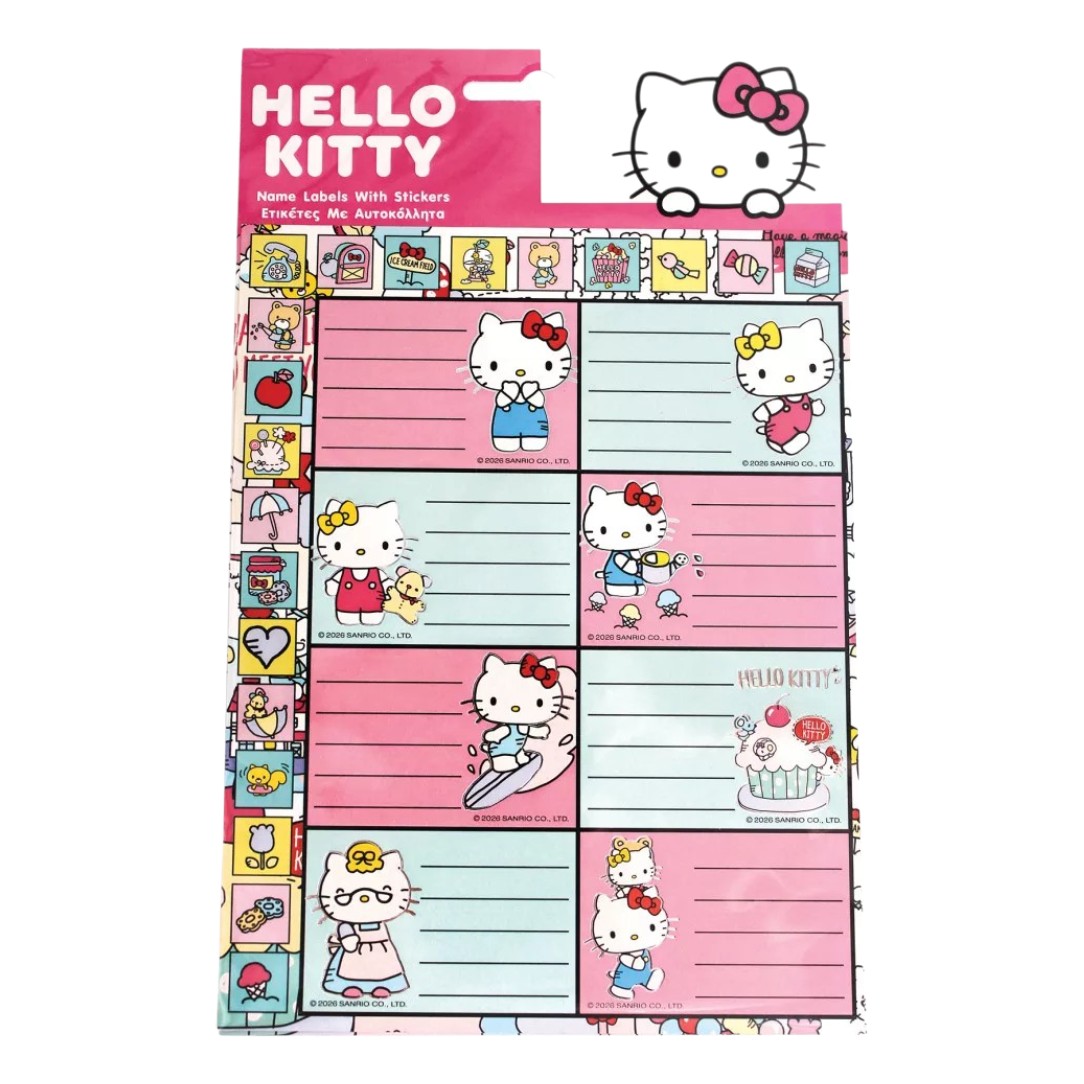 Füzetcimke, Hello Kitty Play 16db/cs