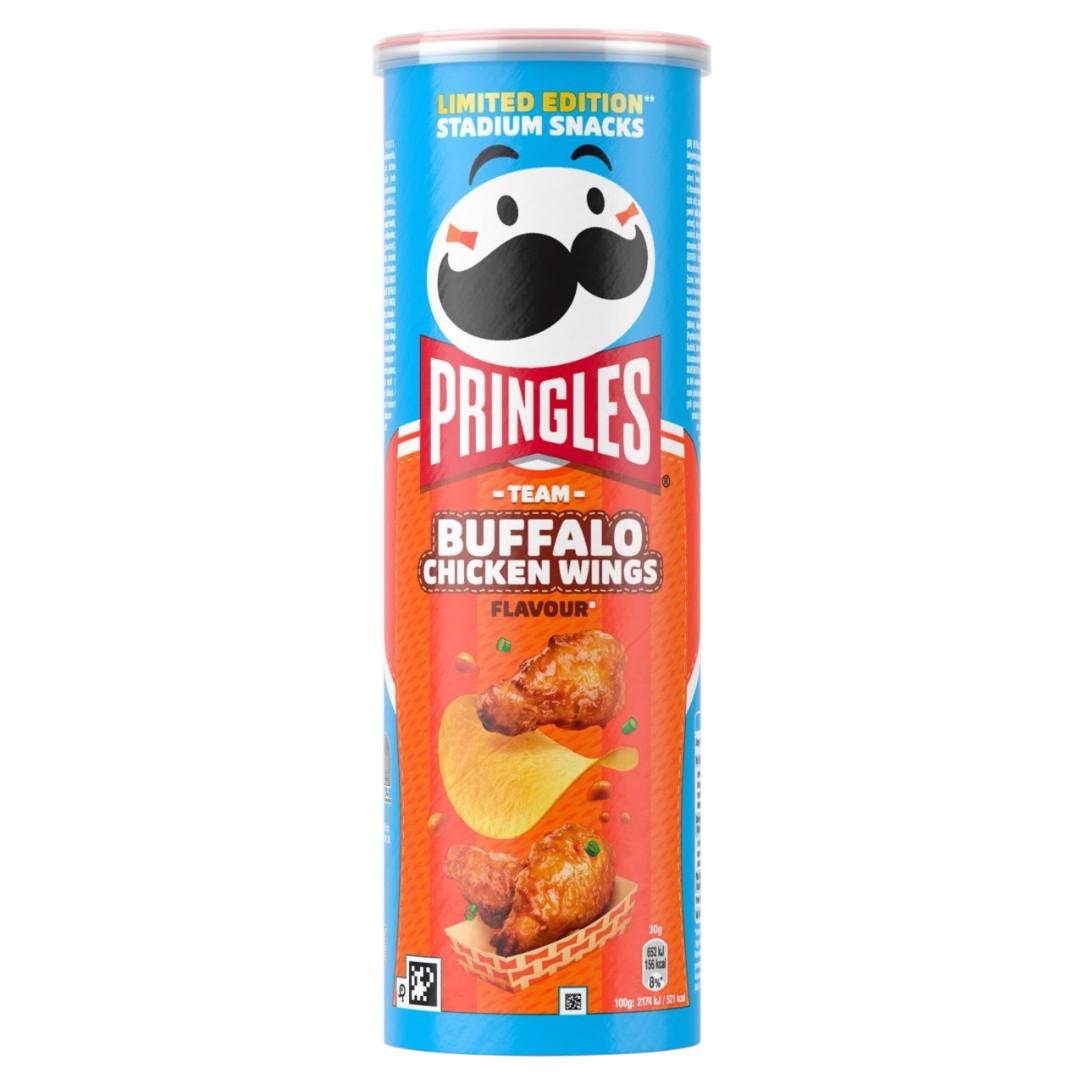 Chips, Pringles 165g Buffalo Chicken Wings Limitált
