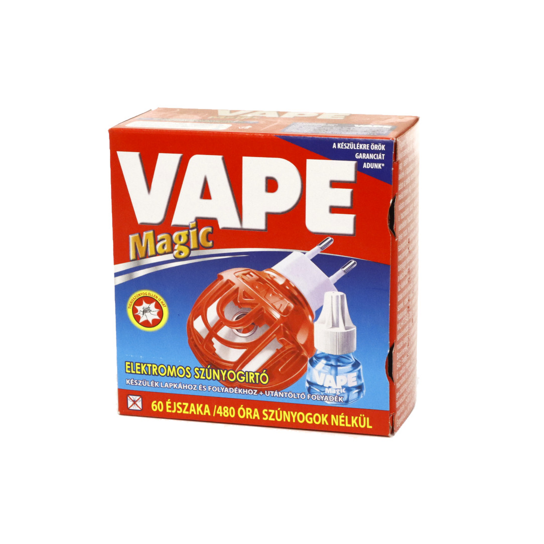 Szúnyogriasztó, Vape Elektromos Kombi készülék 60 éjszaka