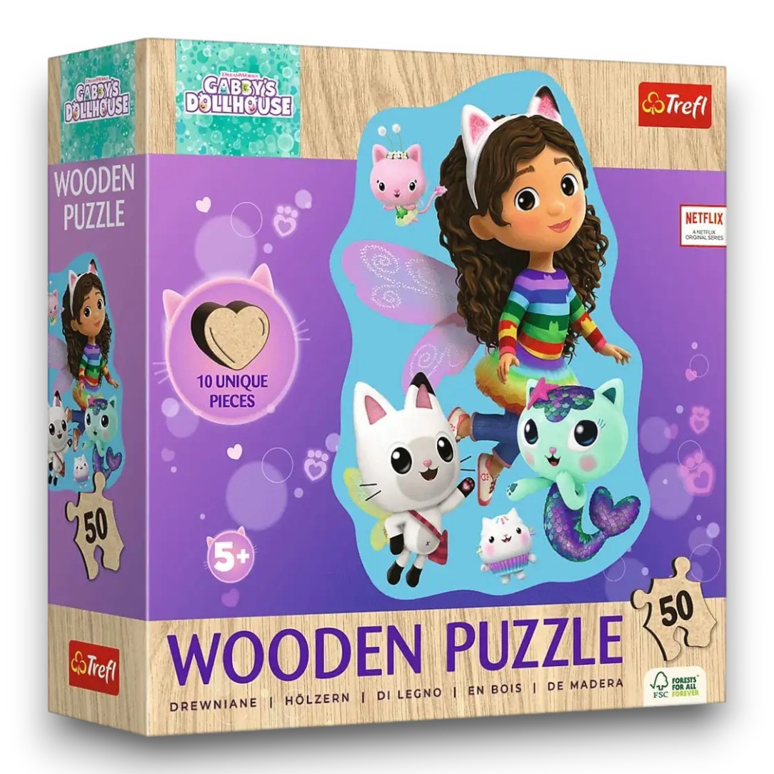 Kreatív játék, Puzzle, 50db Gabi Babaháza