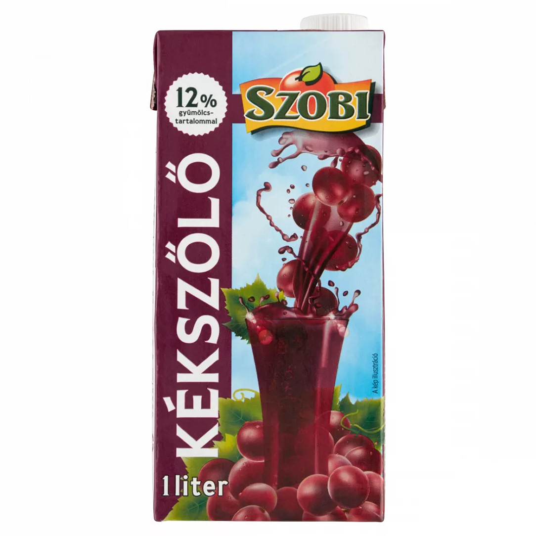 Üdítőital, Szobi 1l Kékszőlő 12%