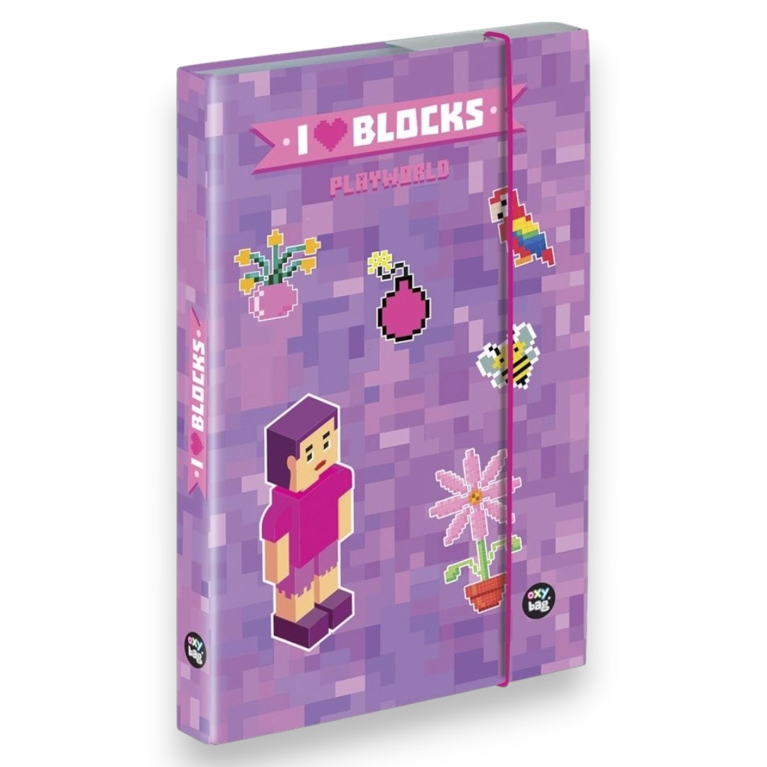 Füzetbox, A/4 oxybag Play world girl