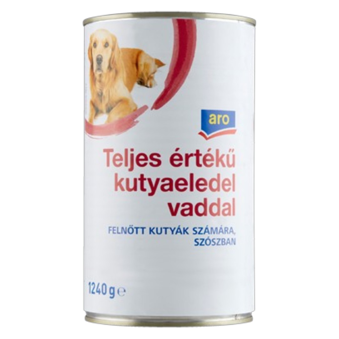 Állateledel, 1240g Aro kutyaeledel Vad