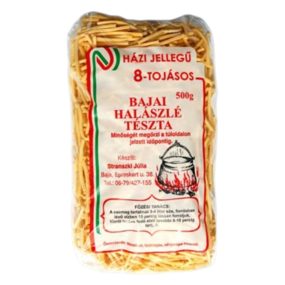Tészta, Bajai 8t 500g Gyufatészta Halászléhez
