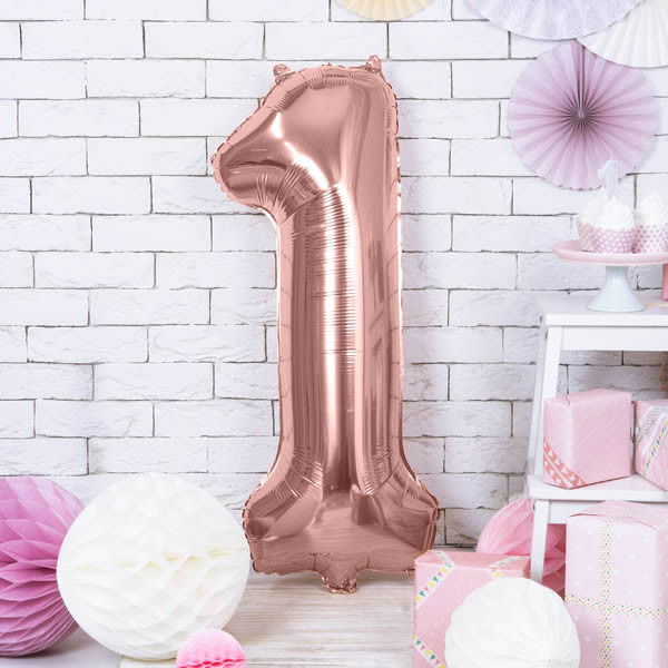 Lufi, 40" fólia lufi 1 222417 rosegold