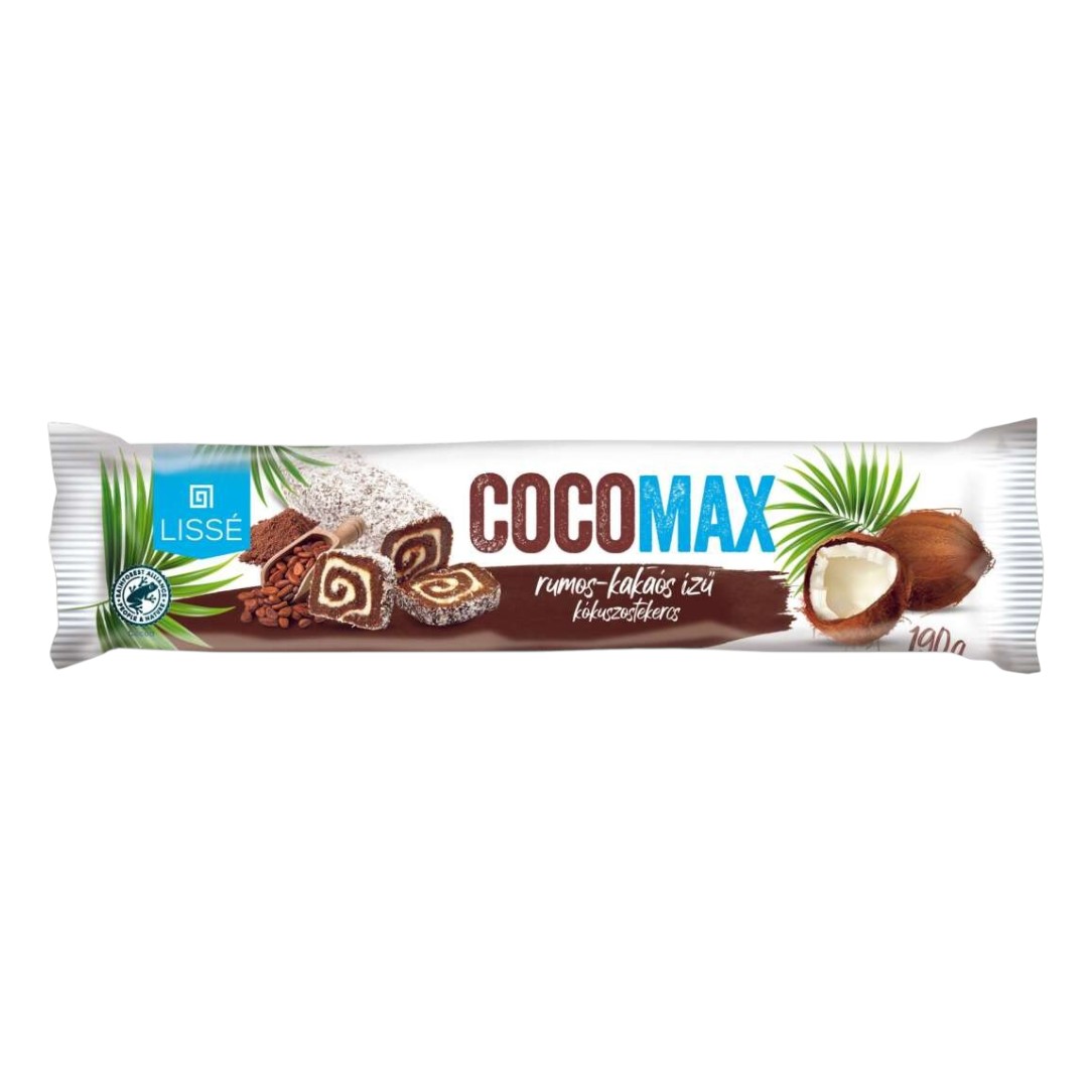 Édesség, Lissé Cocomax 190g Rum-Kakaó kókuszos rúd