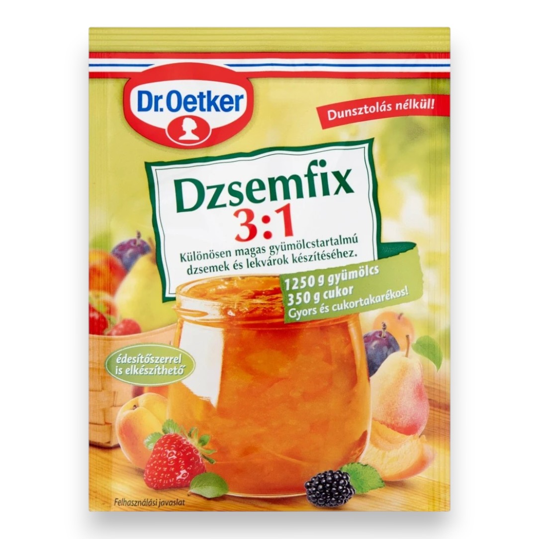 Tartósító, Dzsemfix / 3:1 Oetker 25g