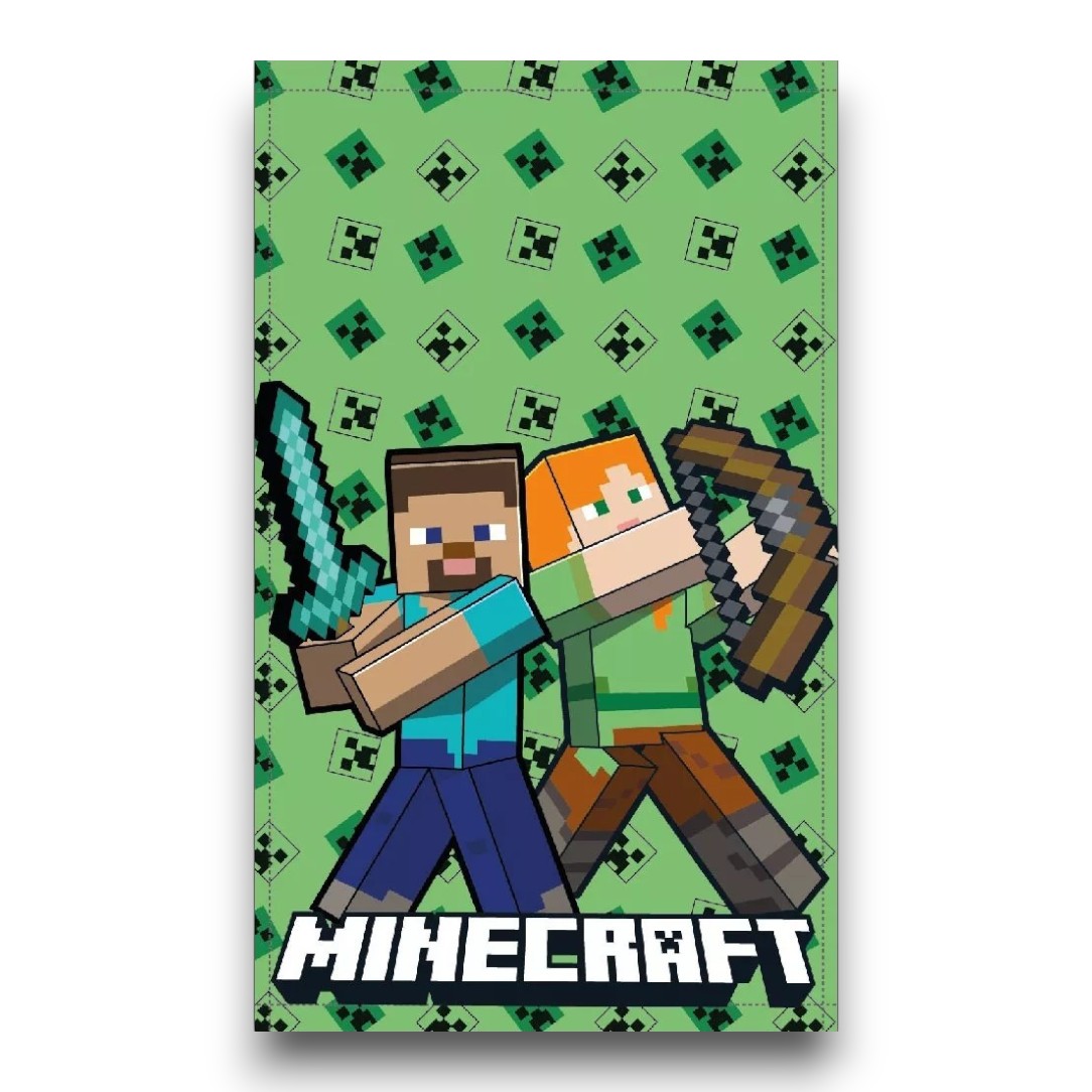 Ovis törölköző, Minecraft Battle  kéztörlő, arctörlő, törölköző 30x50cm