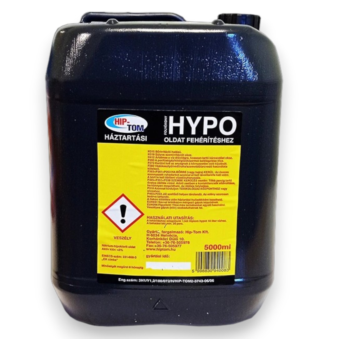 Fehérítő, Hypo 5l "Hip-Tom"