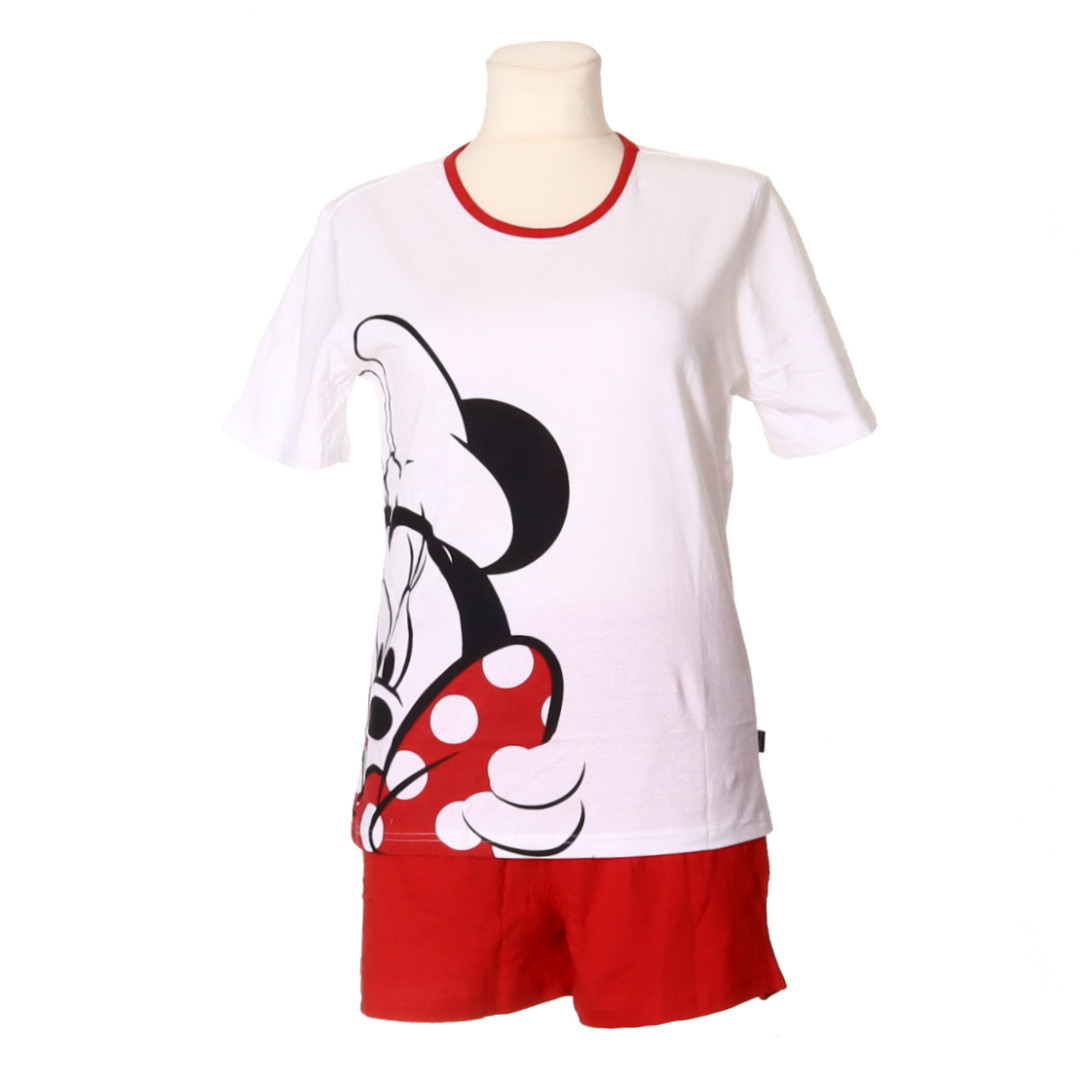 Új Női Pizsama-Hálóing, Disney, Méret: M, Piros