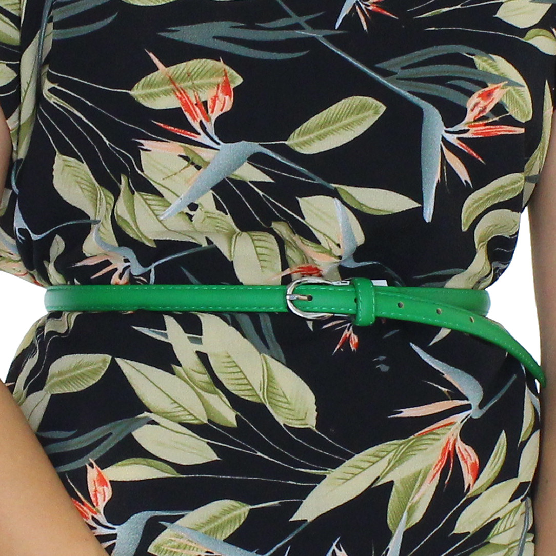 Női Öv, Zöld, méret: 115