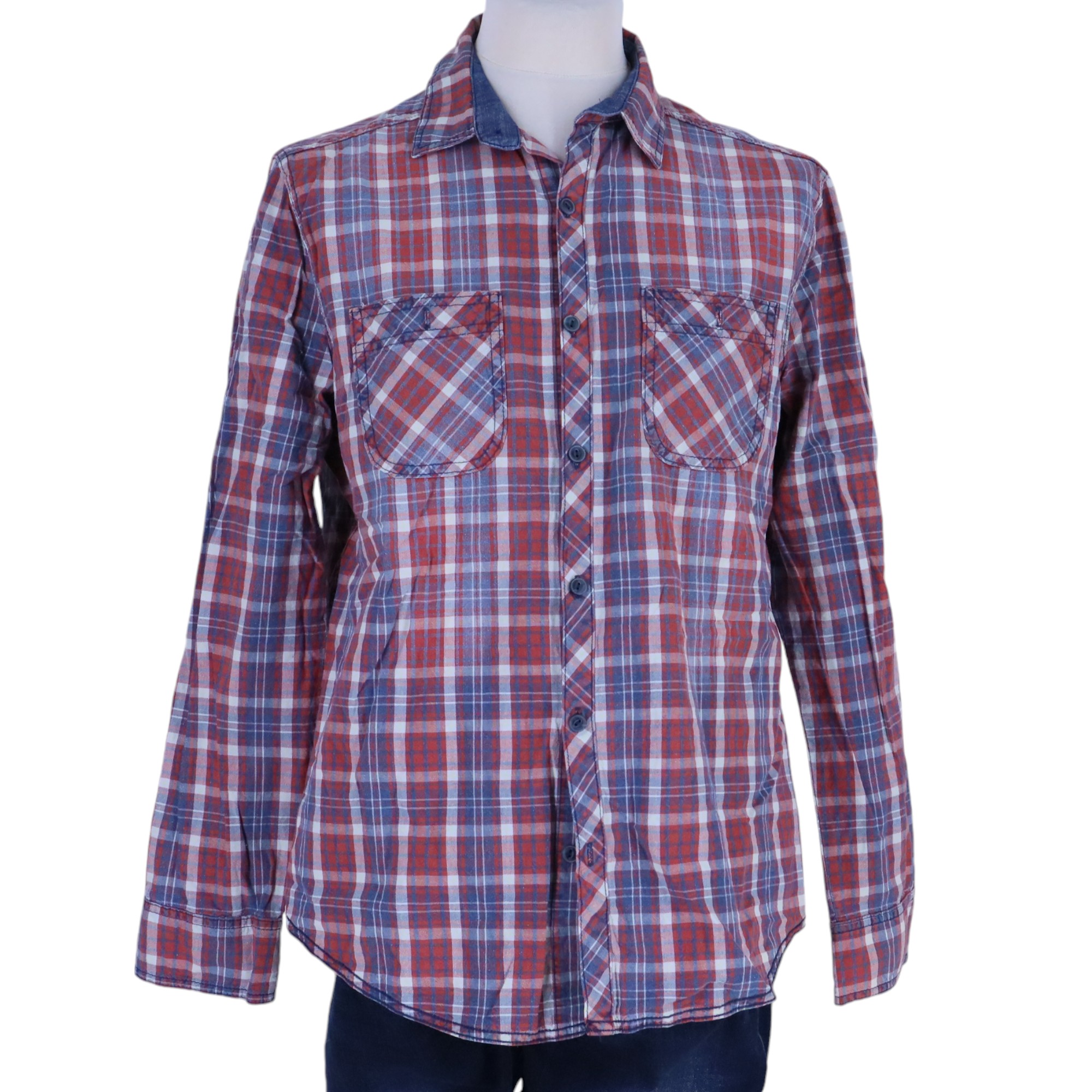Férfi Ing hosszú, River Island, Méret: L