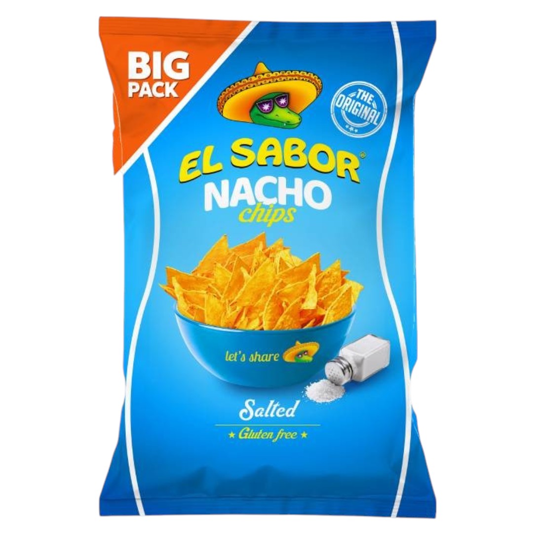 Tortilla, El Sabor Nacho 180g Sós