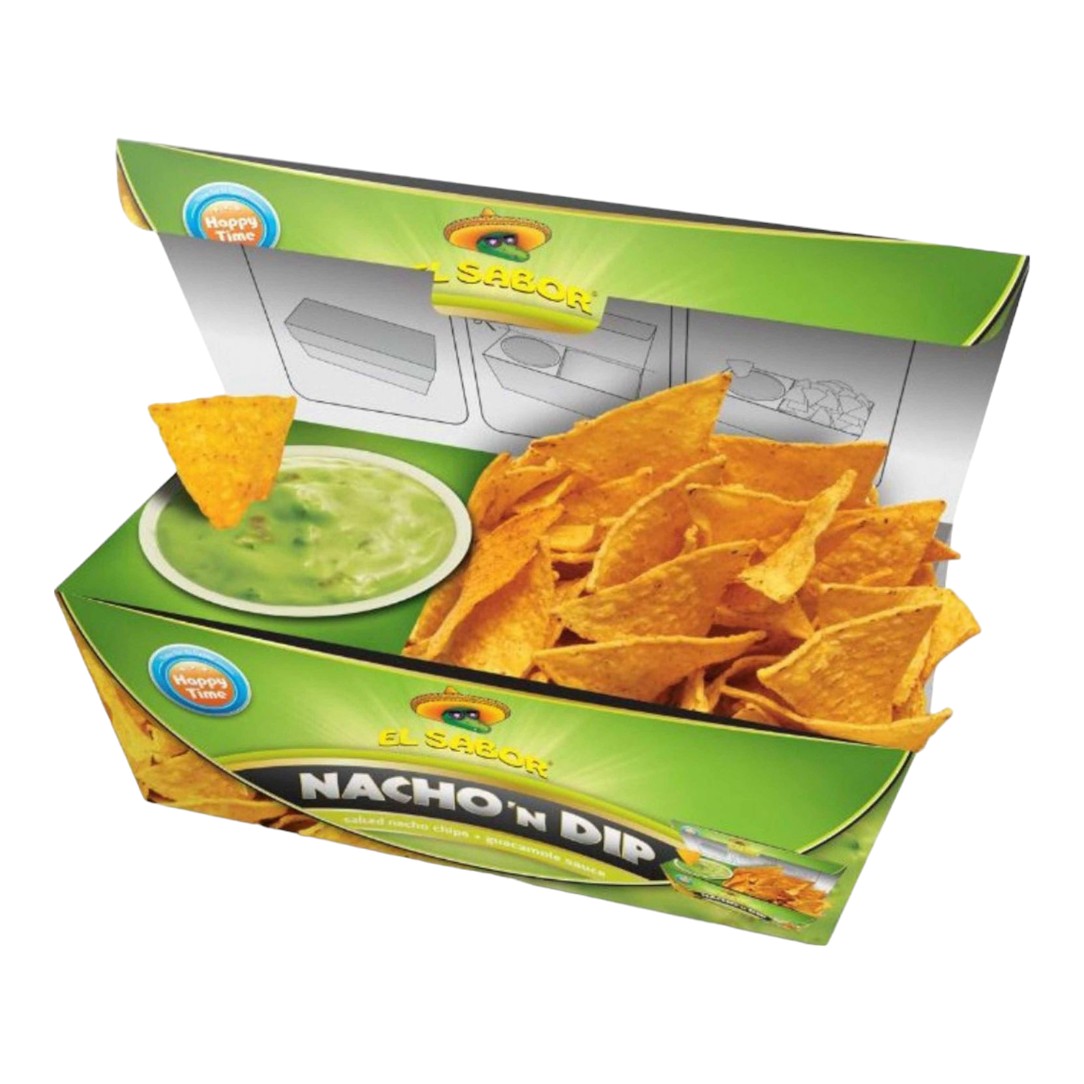 Tortilla, + DIP El Sabor Nacho Dip Avocado 175g