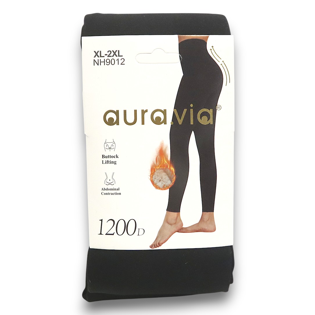 Aura.via Női Harisnya, NH9012, Fekete, méret: XL-2XL