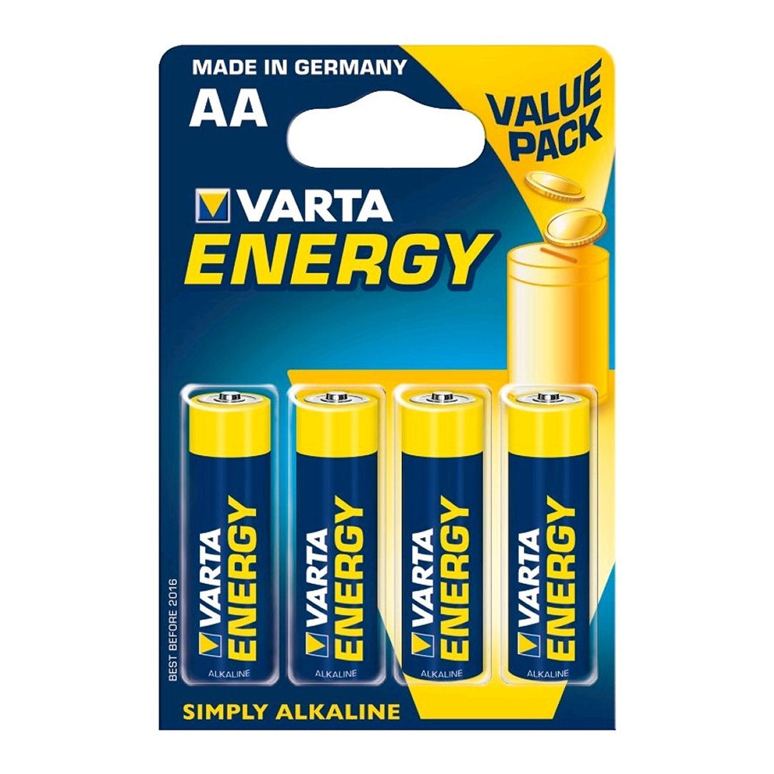 Elem, AA (LR6) Varta "Energy" 4db/cs - ár darabra vonatkozik!