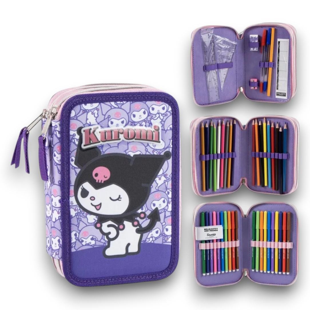 Tolltartó, Hello Kitty Little Rebel 3 emeletes töltött