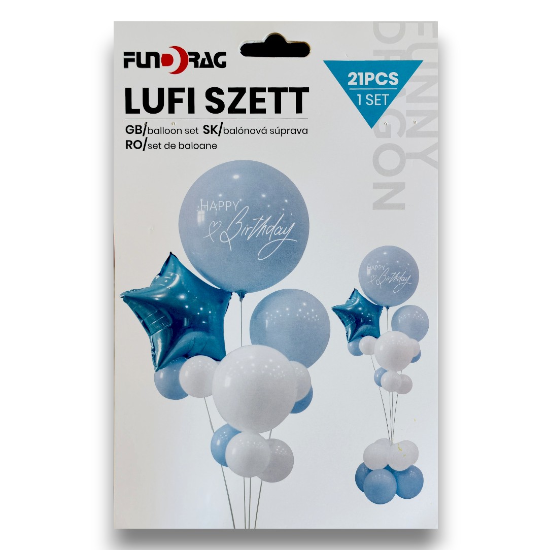 Lufi, Szett 21db-os Kék 638359