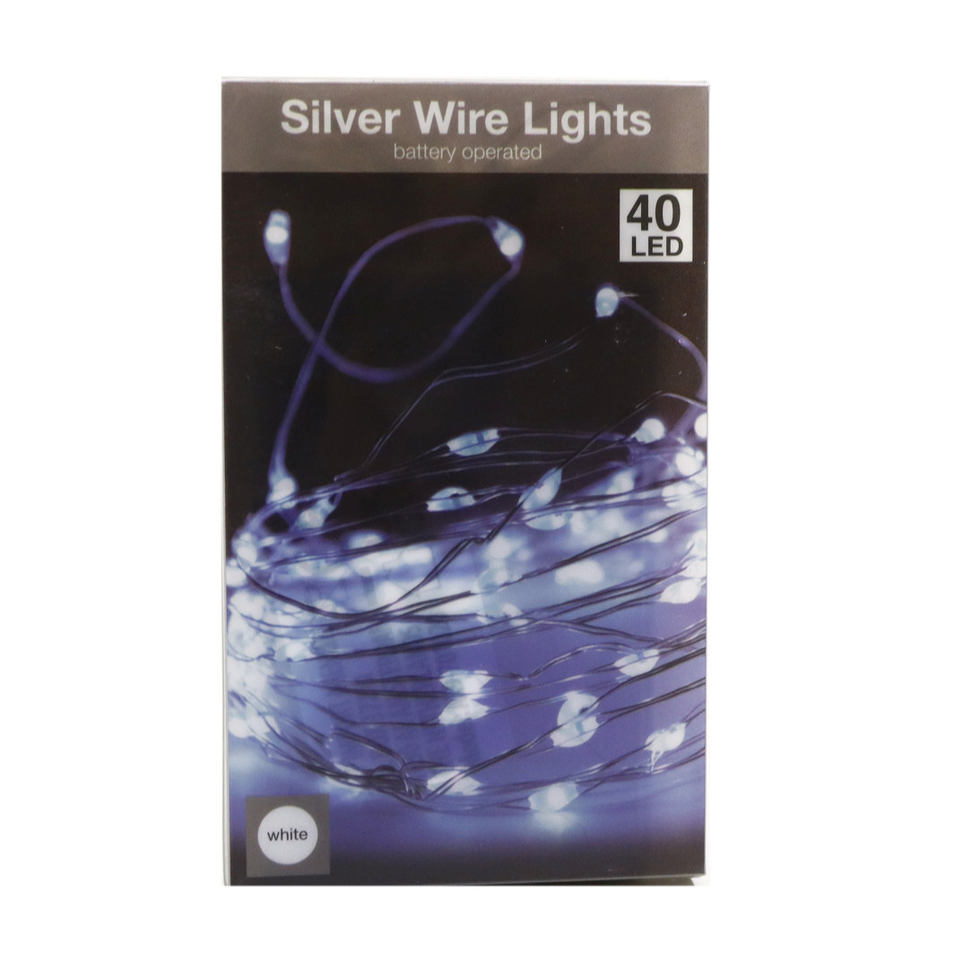 Izzósor, Led  40db Hideg fehér | 3xAA | 10cm+195cm