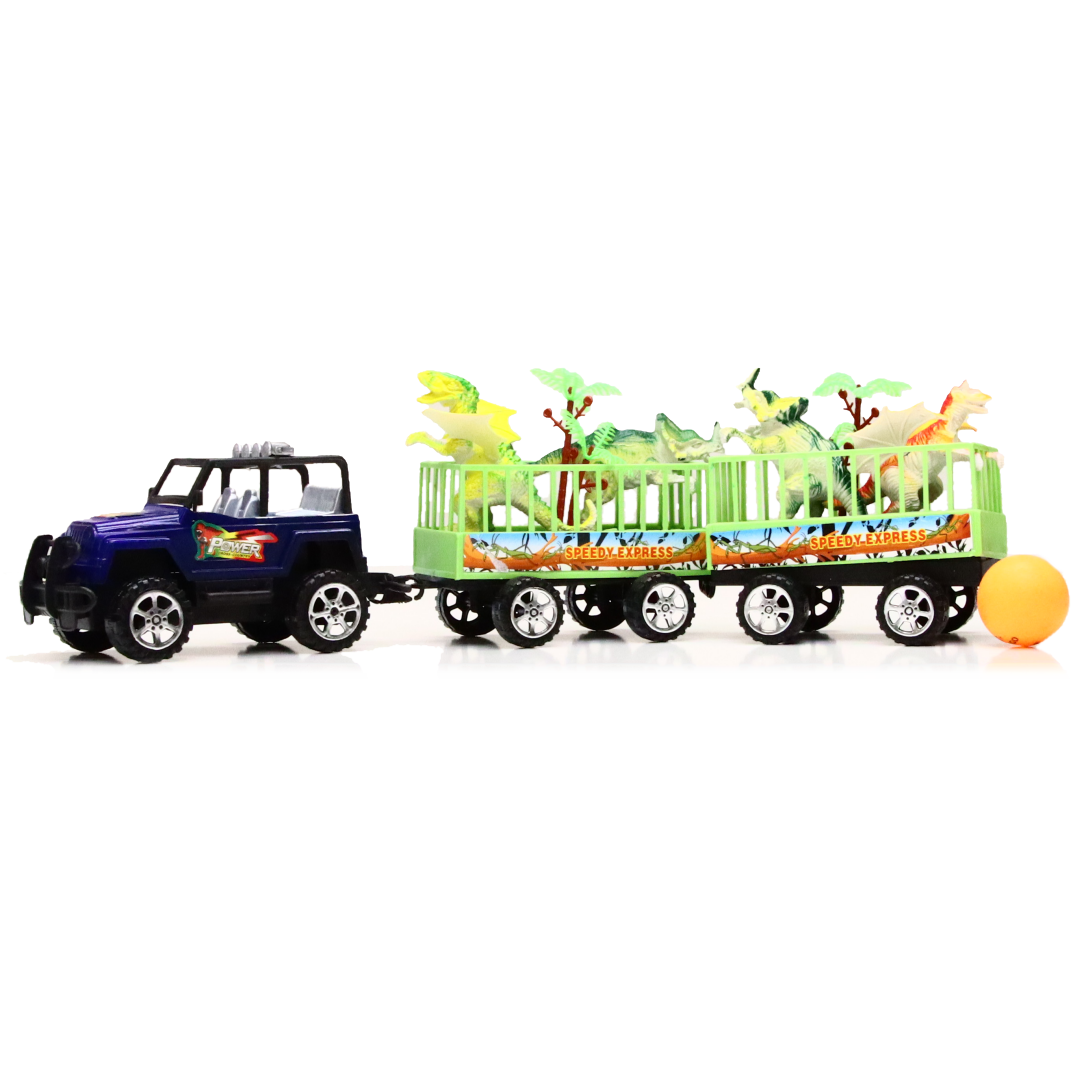 Fiús játék, Dinó szállító Jeep CJ-0570125