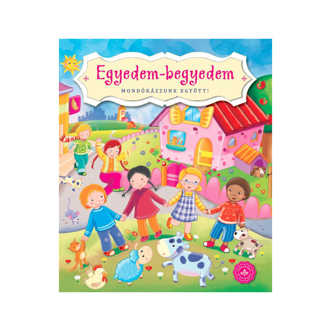 Könyv, Egyedem-begyedem-Mondókázzunk együtt!-Lapozó