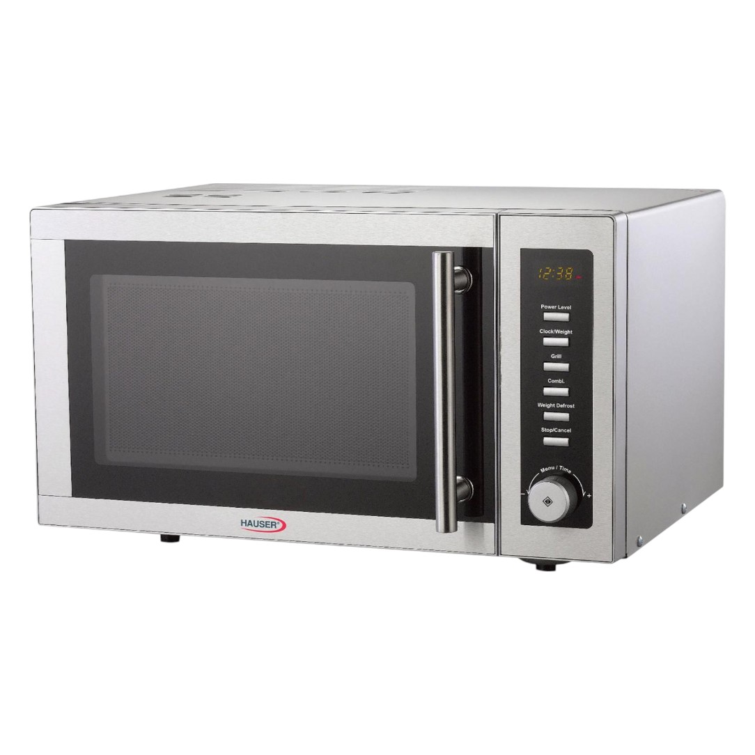 Mikrohullámú sütő, Hauser MW-825, grill funkcióval, 900W, 25l, digitális