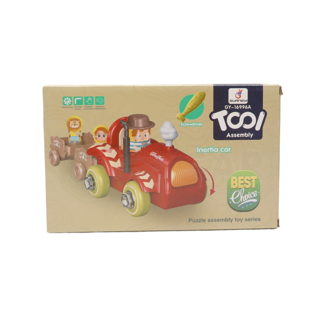 Fiús játék, Traktor szerelhető figurákkal CJ-2374074