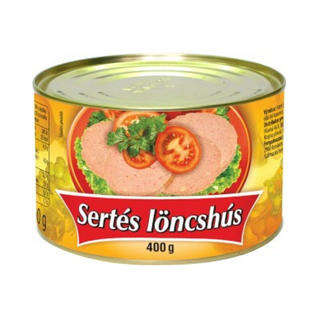 Konzerv, Hamé 400g Sertés Löncshús