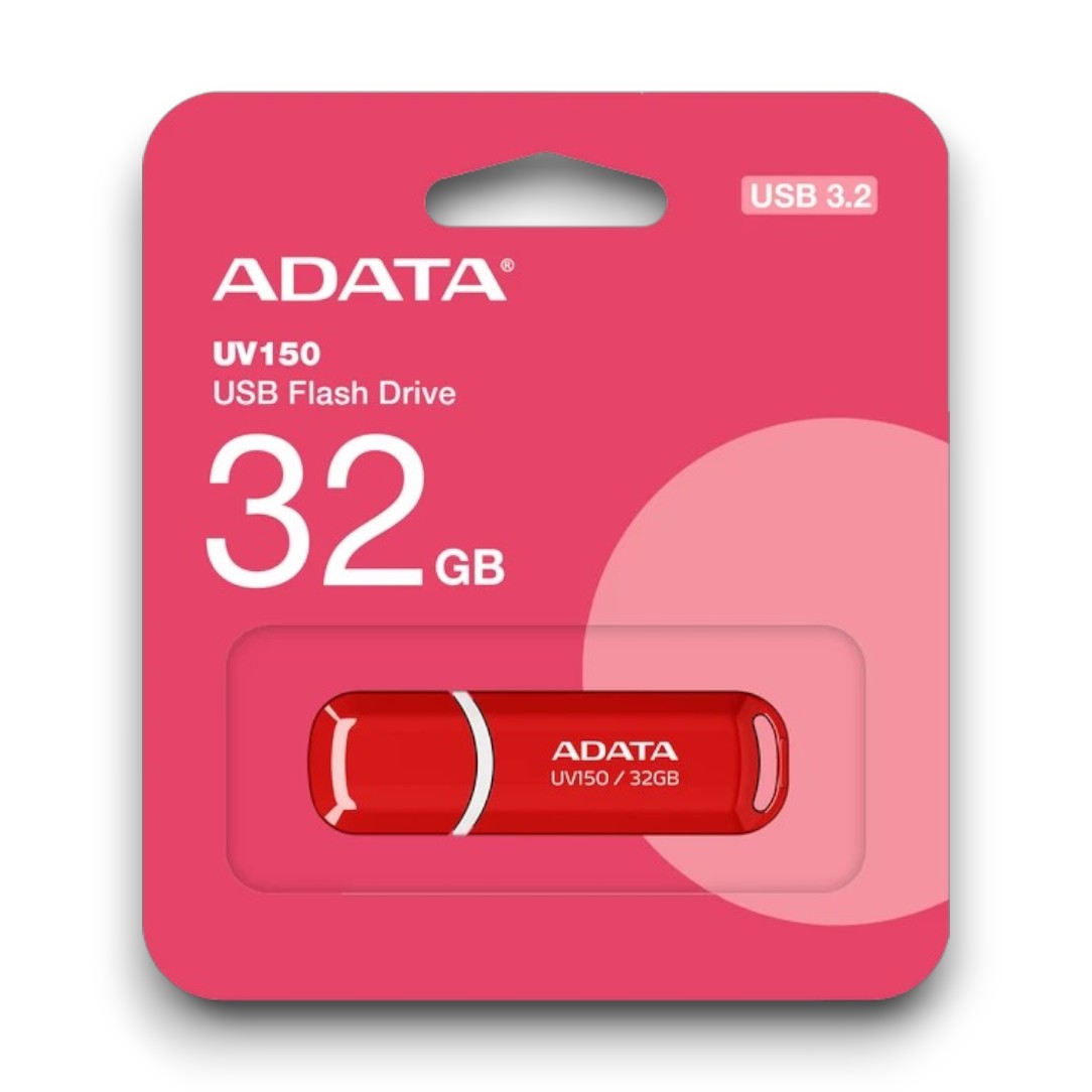 Pen drive, 32GB USB 3.2 Adata piros UV150