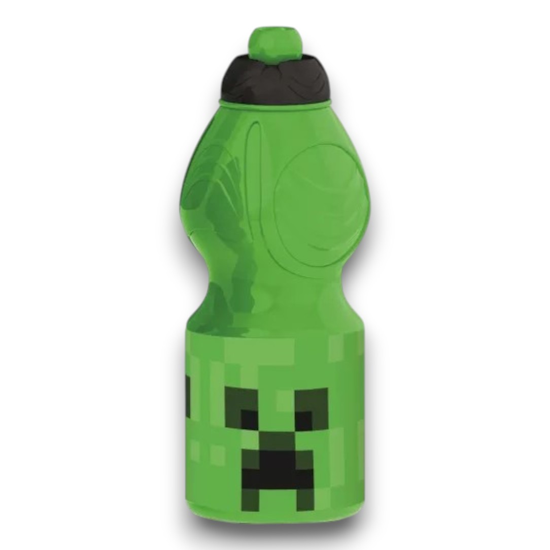 Műanyag, Kulacs 400ml | Minecraft Creeper sportkulacs
