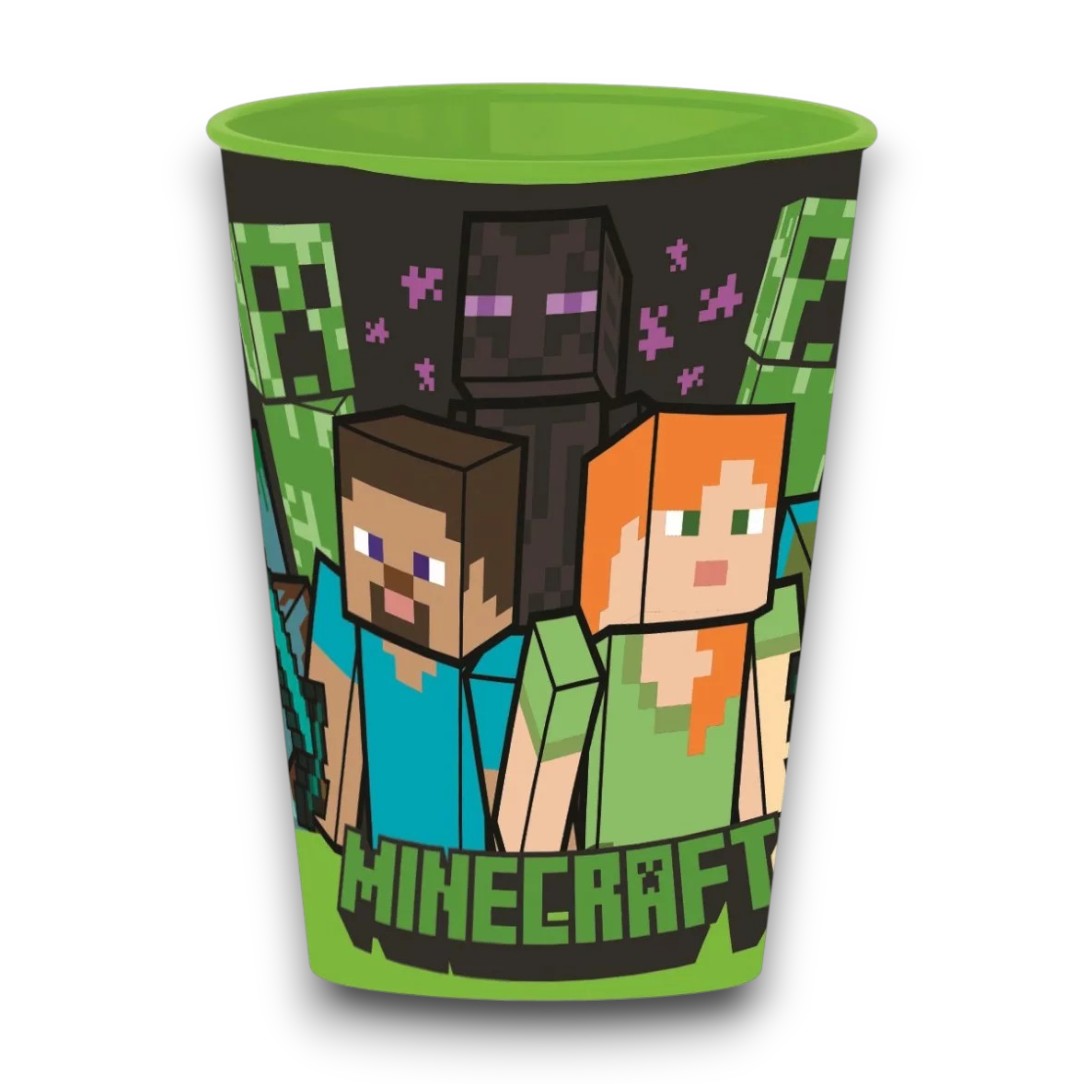 Műanyag, Pohár 260ml Minecraft Creeper