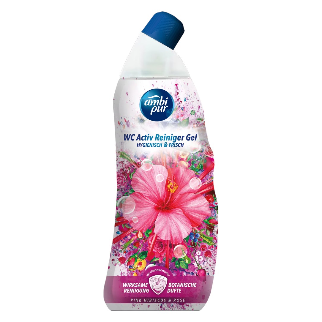 WC gél, Ambi Pur 750ml Pink