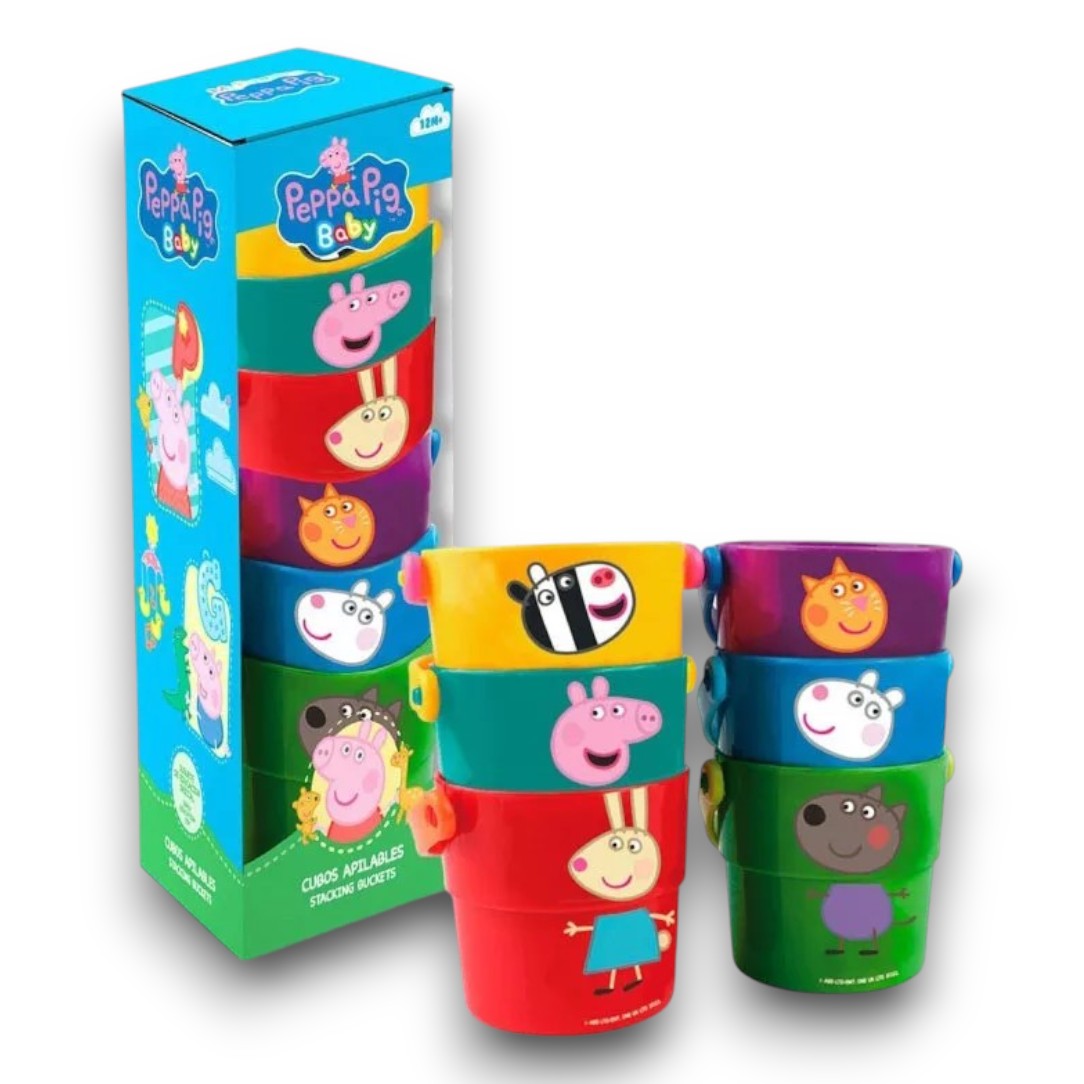 Bébiétel, Fürdőjáték Peppa malac Friends 6db-os