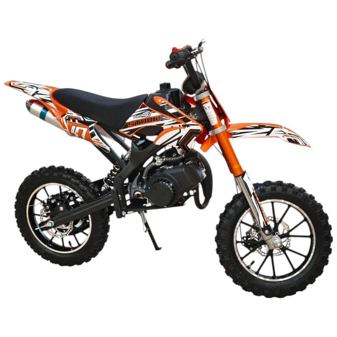 Jármű benzines, Enduró motor | 49cm | kétütemű 1:25 keverékkel!
